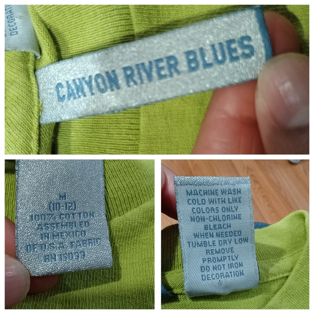 Canyon River Blues Girl M Super Dunk Basketball Player Tshirts Short Sleeve Tee - Picture 7 of 13